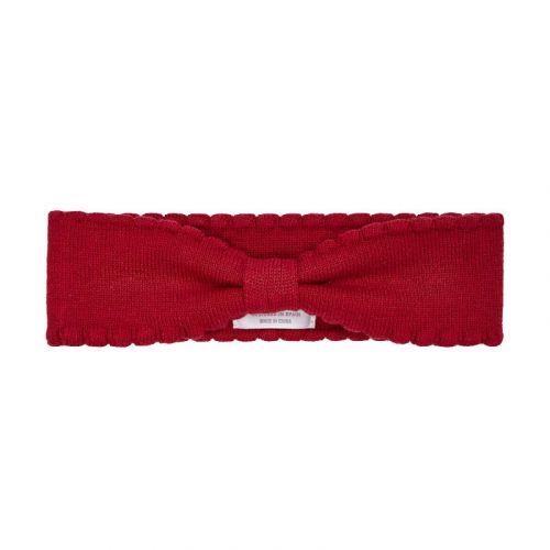 Baby Red Scalloped Knit Headband 74898 by Mayoral from Hurleys