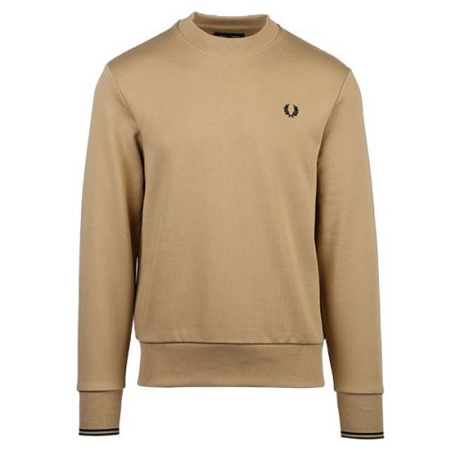 Mens Desert Crew Neck Sweatshirt 108333 by Fred Perry from Hurleys
