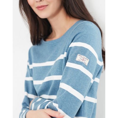 Womens Engineered Stripe Harbour Saltwash L/s T Shirt 105387 by Joules from Hurleys