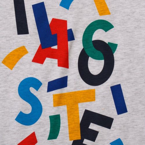 Boys Dust Letters Graphic S/s Tee Shirt 29480 by Lacoste from Hurleys