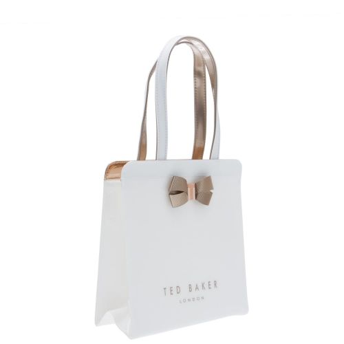Womens White Kriscon Bow Small Icon Bag 25683 by Ted Baker from Hurleys