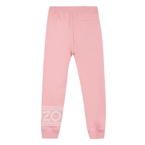 Girls Mid Pink Cosmic Logo Sweat Pants 30770 by Kenzo from Hurleys