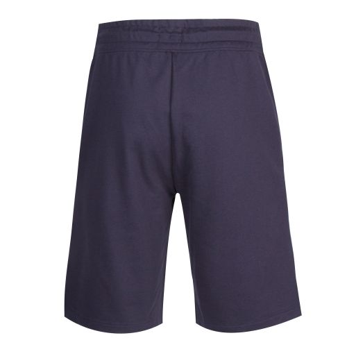 Mens Dark Blue Embossed Logo Sweat Shorts 42767 by BOSS from Hurleys