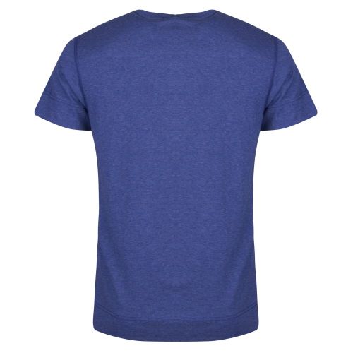 Mens Blue Marl Shew Small Logo S/s T Shirt 24442 by Napapijri from Hurleys
