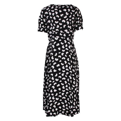 Womens Black Petal Puff Sleeve Midi Dress 58683 by Michael Kors from Hurleys