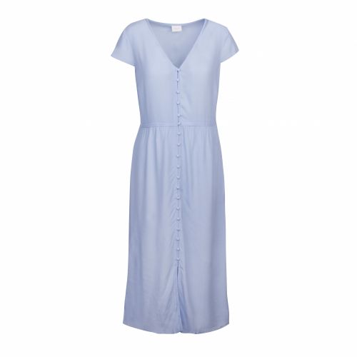 Womens Powder Blue Vidalinga Capsleeve Midi Dress 43412 by Vila from Hurleys