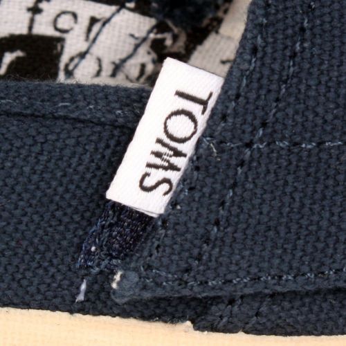 Tiny Navy Canvas Classic (1-10) 6079 by Toms from Hurleys