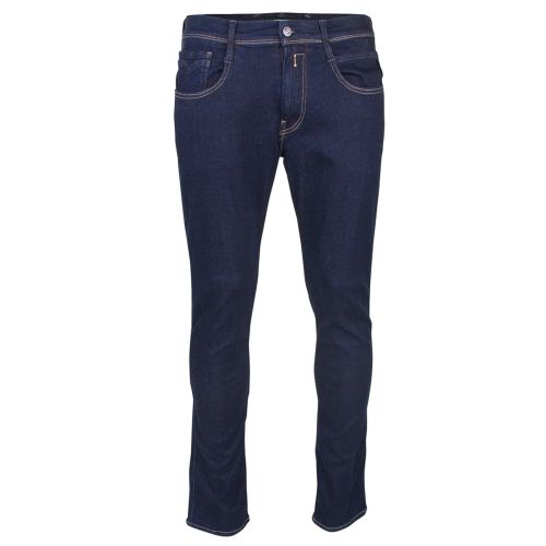 Mens Blue Anbass Slim Jeans 72615 by Replay from Hurleys