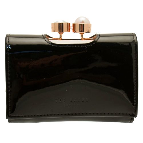 Womens Black Alix Patent Small Purse 71931 by Ted Baker from Hurleys