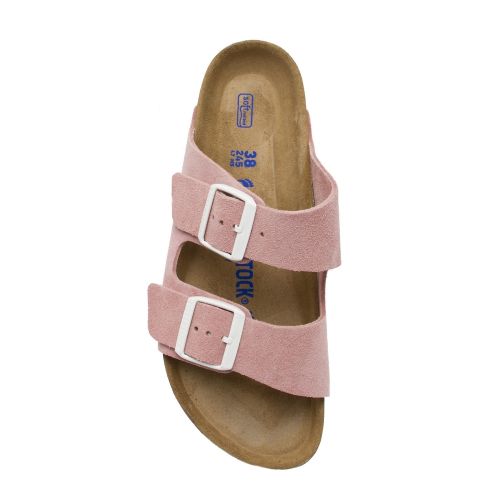 Womens Rose Suede Arizona Slide Sandals 41665 by Birkenstock from Hurleys