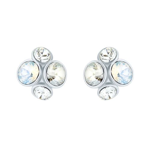 Womens Silver/Clear Multi Lynda Jewel Cluster Studs 93518 by Ted Baker from Hurleys