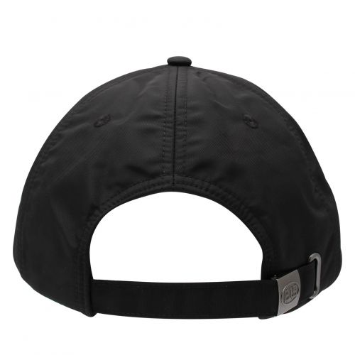 Mens Black Patch Cap 77788 by Parajumpers from Hurleys