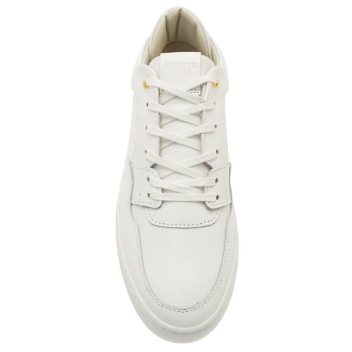 Mens White Omega Low Trainers 17264 by Android Homme from Hurleys