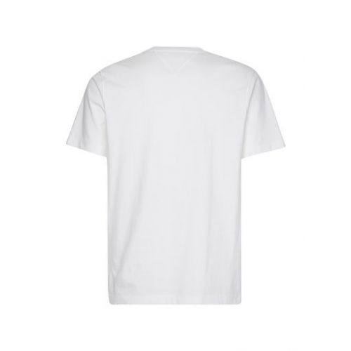 Mens White Linear Flag S/s T Shirt 109872 by Tommy Hilfiger from Hurleys