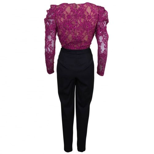 Womens Merlot Lace Jumpsuit 18093 by Michael Kors from Hurleys