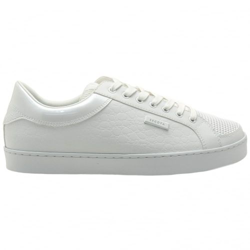Mens White Jordi Leather Trainers 62162 by Cruyff from Hurleys