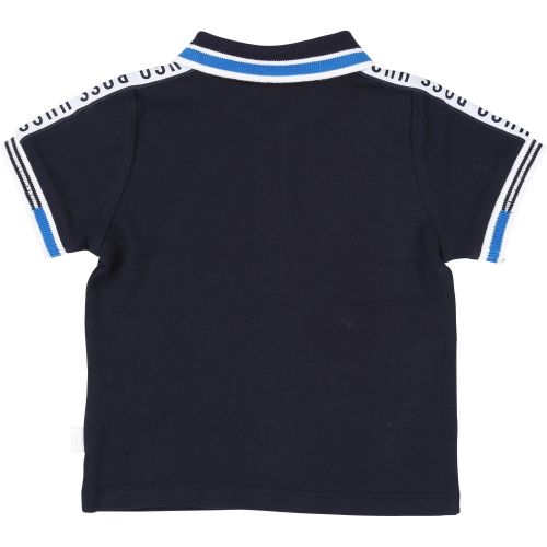 Toddler Navy Logo Tape Shoulder S/s Polo Shirt 38267 by BOSS from Hurleys