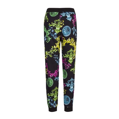 Womens Black Baroque Mix Print Sweat Pants 49053 by Versace Jeans Couture from Hurleys