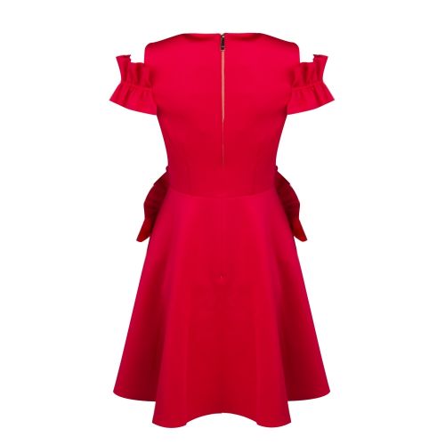 Womens Red Deneese Ruffle Detail Dress 25859 by Ted Baker from Hurleys