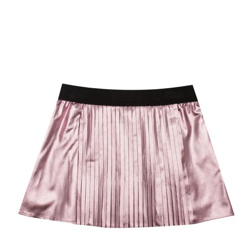 Junior Metallic Pink Gwenn Pleated Skirt 45836 by Kenzo from Hurleys