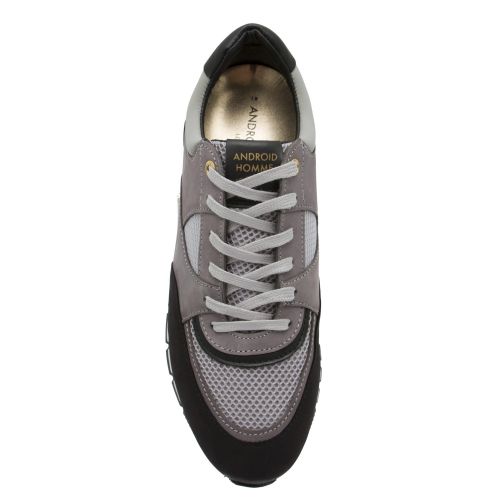 Mens Aluminium Black Belter 2.0 Trainers 44193 by Android Homme from Hurleys