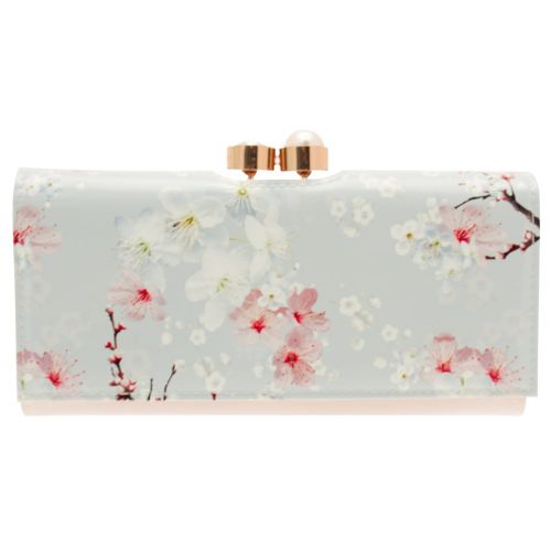 Womens Light Grey Chiara Oriental Blossom Purse 71964 by Ted Baker from Hurleys