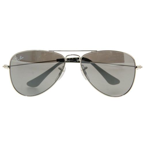 Junior Silver Mirror RJ9506S Aviator Sunglasses 14528 by Ray-Ban from Hurleys