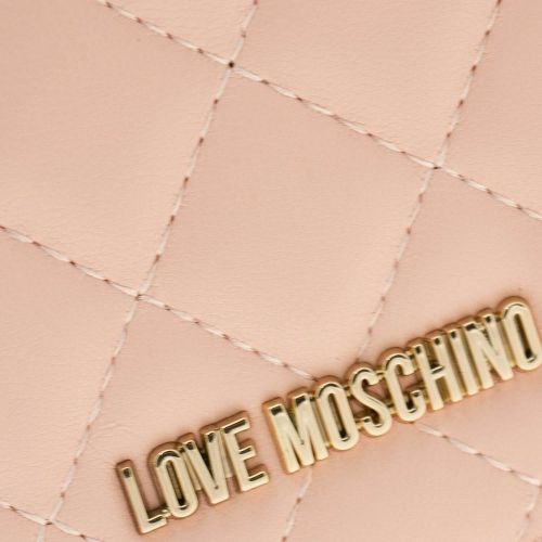 Womens Pink Small Quilted Cross Body Bag 17966 by Love Moschino from Hurleys