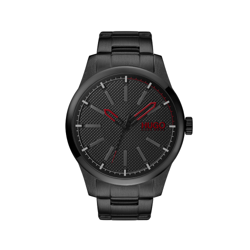 Mens Black Invent Bracelet Watch 78781 by HUGO from Hurleys