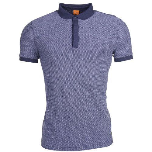 Mens Navy Persys S/s Polo Shirt 8139 by BOSS from Hurleys