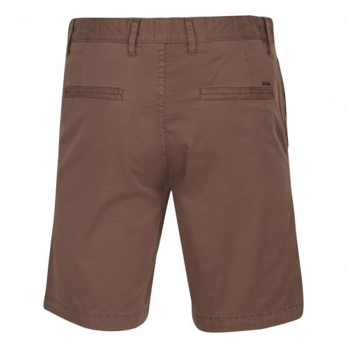 Casual Mens Khaki Schino-Slim Fit Shorts 85776 by BOSS from Hurleys
