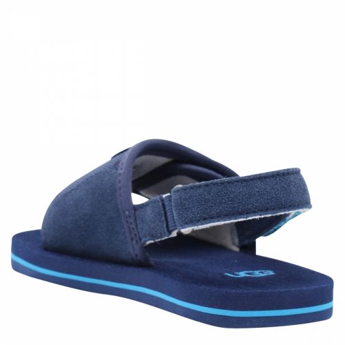 Toddler Ensign Blue Beach Slide Sandals (5-11) 39558 by UGG from Hurleys