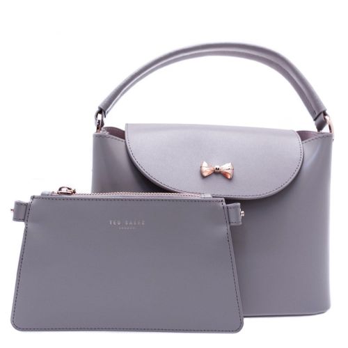 Womens Mid Purple Adalee Micro Bow Small Tote Bag 67599 by Ted Baker from Hurleys