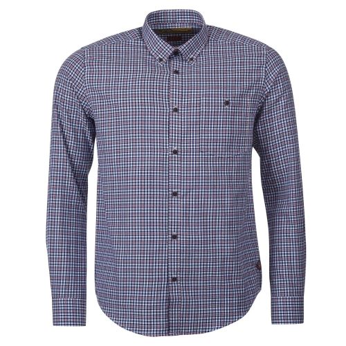 Steve McQueen™ Collection Mens Blue Level L/s Shirt 21956 by Barbour from Hurleys