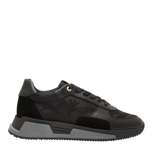 Mens Black Camo Matador Monochromatic Trainers 90036 by Android Homme from Hurleys