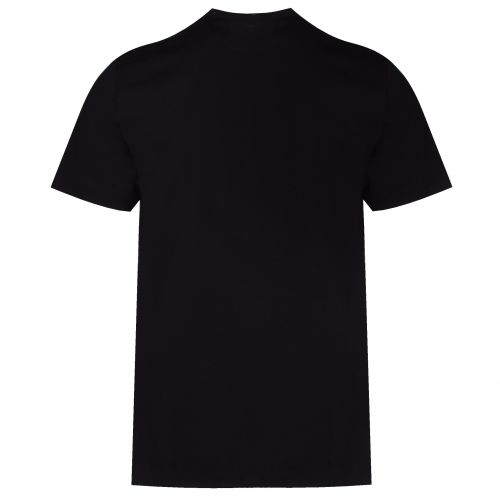 Mens Black Darlon_ON S/s T Shirt 91312 by HUGO from Hurleys