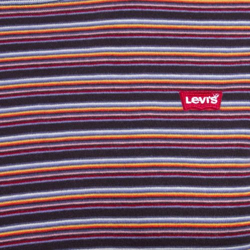 Womens Caviar Stripe Stripe Baby Tee L/s T Shirt 76854 by Levi's from Hurleys
