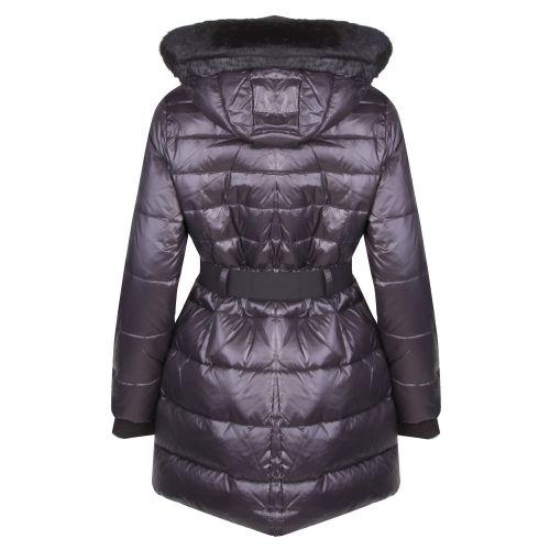 Womens Black Valerie Belted Down Hooded Coat 32439 by UGG from Hurleys