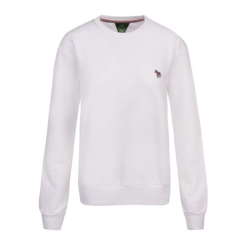 Womens White Zebra Sweat Top 89073 by PS Paul Smith from Hurleys