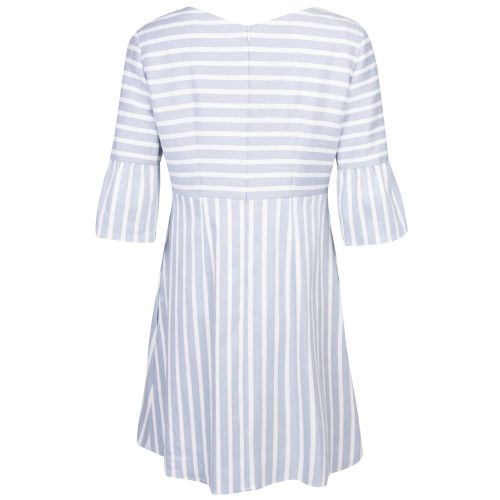Casual Womens Blue Alinny Stripe Dress 22222 by BOSS from Hurleys