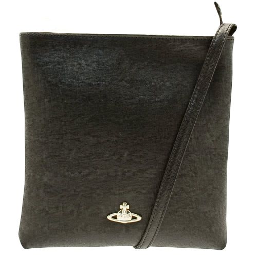 Womens Black Saffiano Purse Crossbody Bag 14929 by Vivienne Westwood from Hurleys