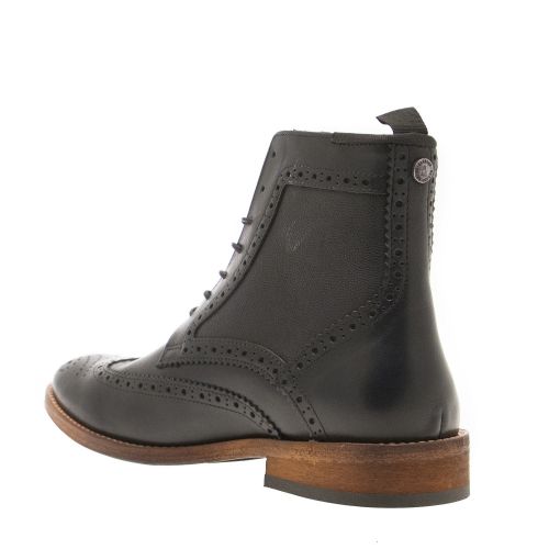 Mens Black Belford Brogue Boots 31234 by Barbour from Hurleys