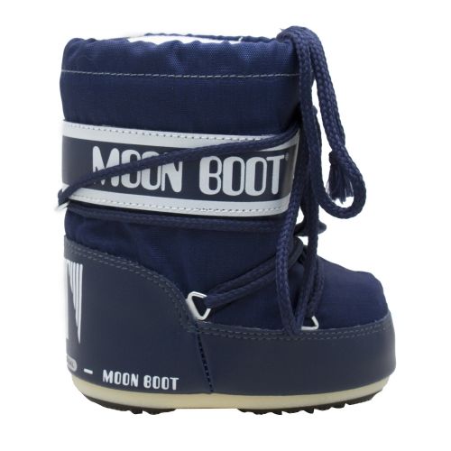 Boys Blue Mini Nylon Boots (19-22) 52588 by Moon Boot from Hurleys