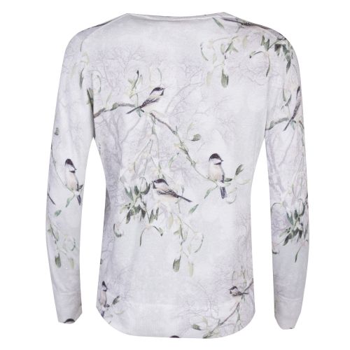 Womens Grey Molaye Mistletoe Knitted Top 34089 by Ted Baker from Hurleys