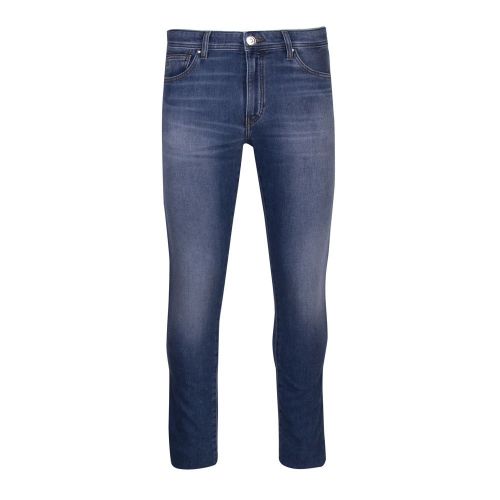 Mens Light Blue J14 Skinny Fit Fleece Jeans 91897 by Armani Exchange from Hurleys
