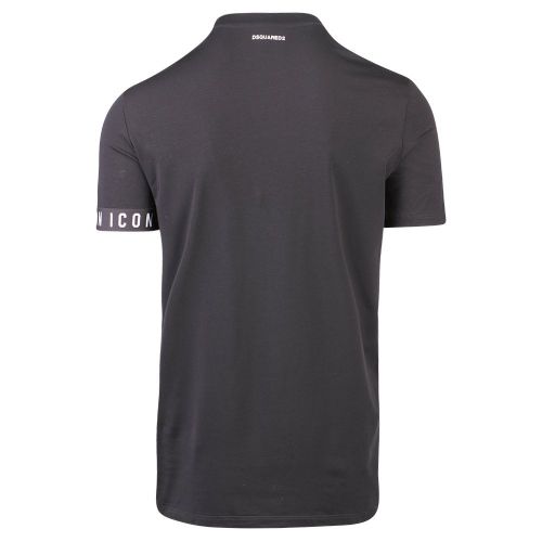 Mens Black Icon Armband S/s T Shirt 105917 by Dsquared2 from Hurleys