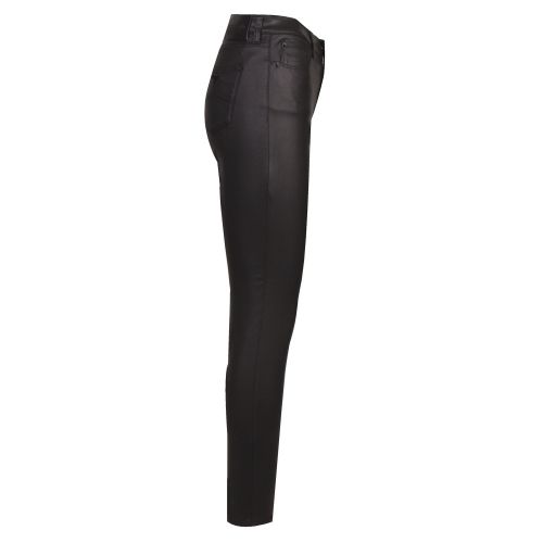 Womens Black J20 Coated Mid Rise Skinny Jeans 37154 by Emporio Armani from Hurleys