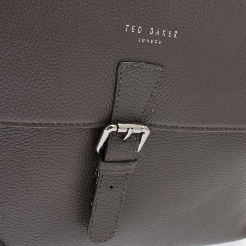 Mens Chocolate Departs Leather Satchel 50968 by Ted Baker from Hurleys