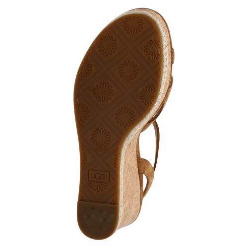 Womens Chestnut Melissa Suede Wedges 39563 by UGG from Hurleys