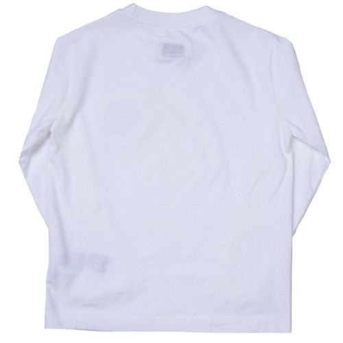 Boys White Portal Pocket L/s Tee Shirt 63581 by C.P. Company Undersixteen from Hurleys